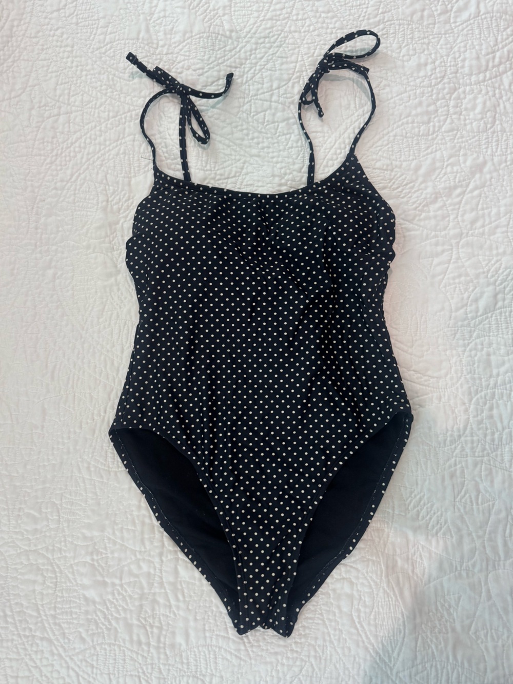 Target Black Polka Dot One-Piece Swimsuit